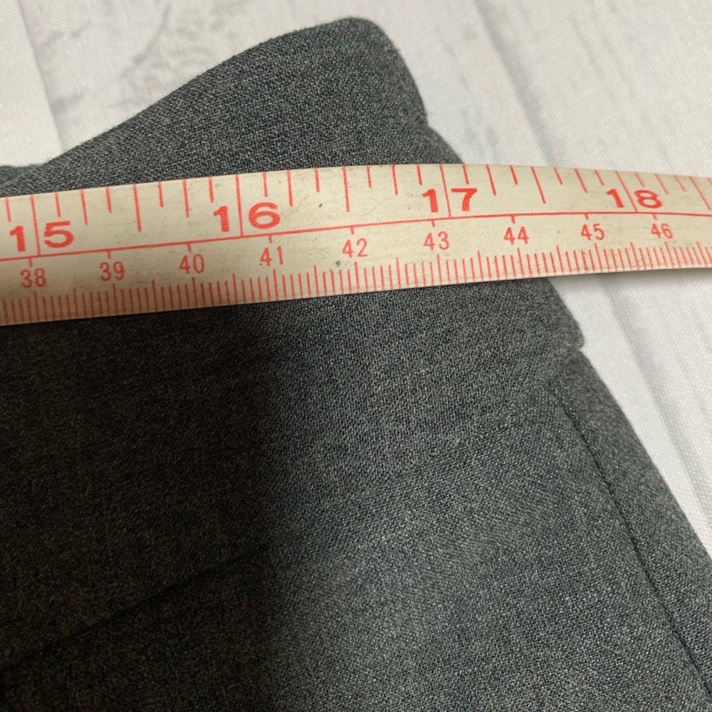 NWT Talbots Signature ankle Gray Dress Pants. Petites. Size 14WP. - Picture 9 of 11